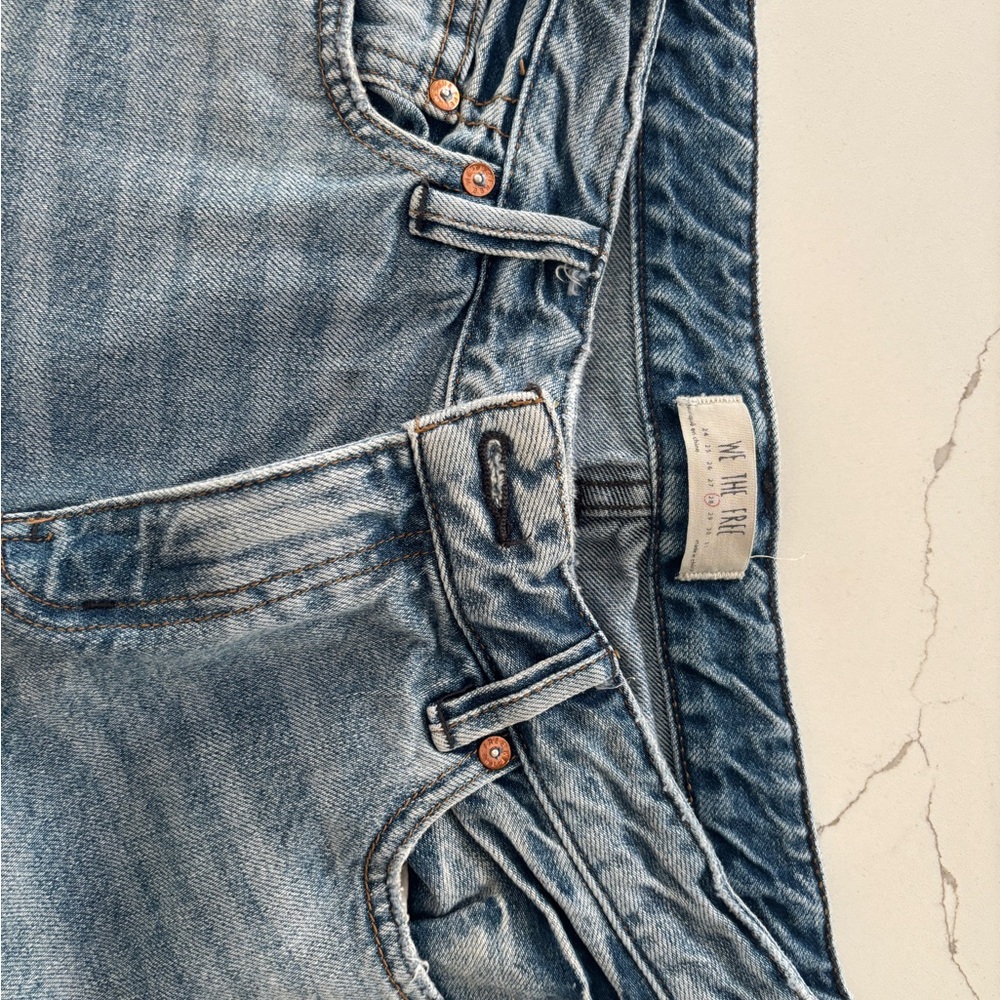 We The Free Light Blue Denim Pants